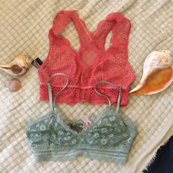 Victoria’s Secret bralette, S green/grey - Picture 2 of 5